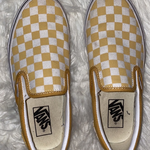 yellow vans size 7